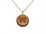 Large MIXNMATCH pendant with Butterfly