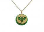 Large MIXNMATCH pendant with bee